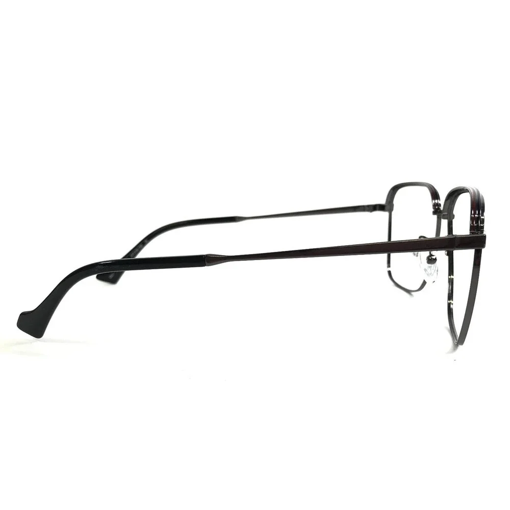 Gucci Eyeglasses Frames GG1101OA 002 Gunmetal Gray Square Asian Fit 57-16-150